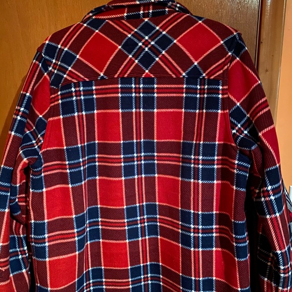 Boston Trader Fleece Flannel Jacket - Picture 2 of 3